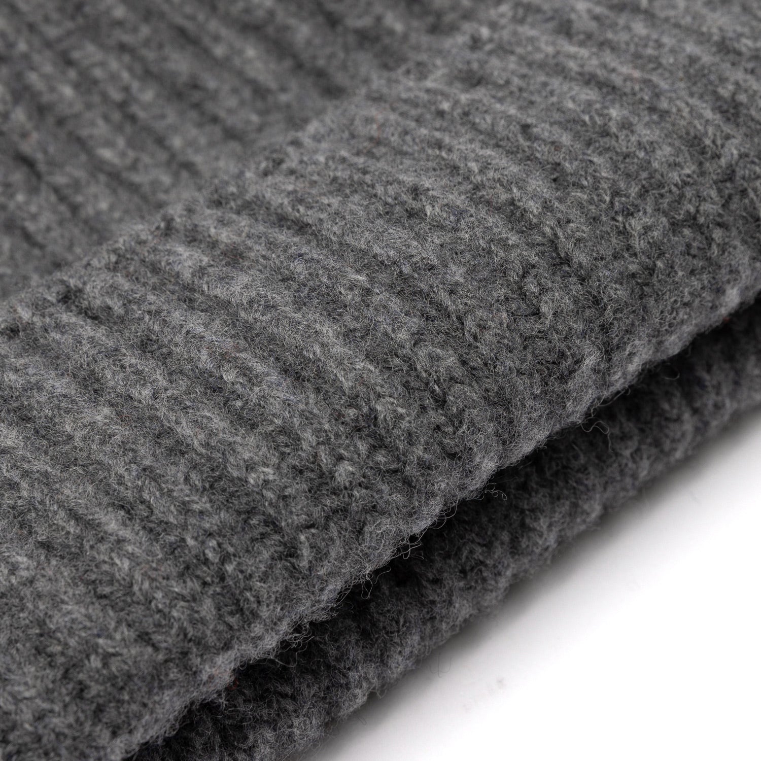 Knitted Hat "Ribbed Hat" made from pure Lambswool - 4 Ply